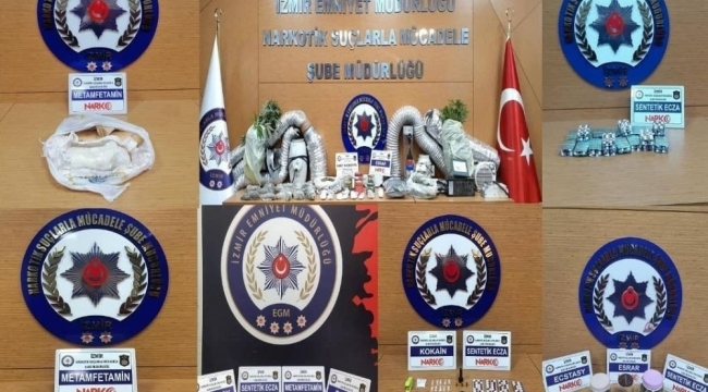 İzmir'de ardı ardına uyuşturucu baskınları: 29 kişi tutuklandı
