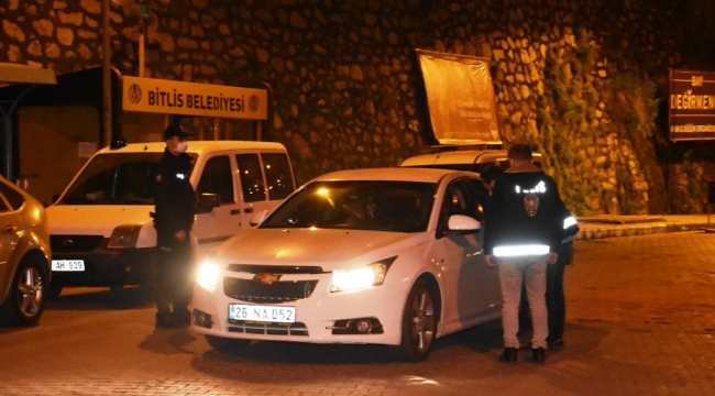 Bitlis'te 17 günlük sokağa çıkma yasağı başladı
