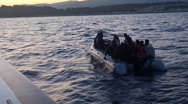 İzmir'de 71 düzensiz göçmen kurtarıldı