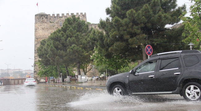 Sinop'u yağmur etkisi altına aldı