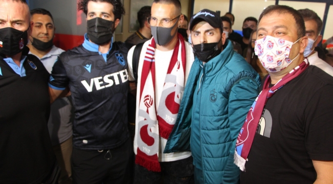 Marek Hamsik'e Trabzon'da coşkulu karşılama