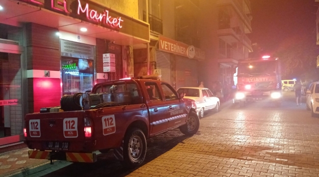 Aydın'da vatandaşın dikkati daha büyük bir yangını önledi