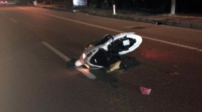 Trabzon'da otomobil motosiklete çarptı: 1 ölü