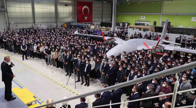 Cumhurbaşkanı Erdoğan'dan Baykar tesislerine taziye ziyareti