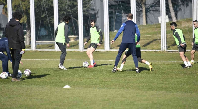 Bursaspor'da Ankaragücü maçı hazırlıkları tamamlandı