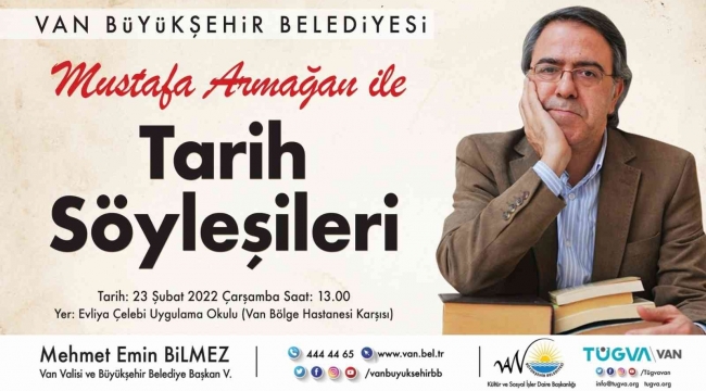 Gazeteci -Yazar Mustafa Armağan Vanlılarla buluşacak